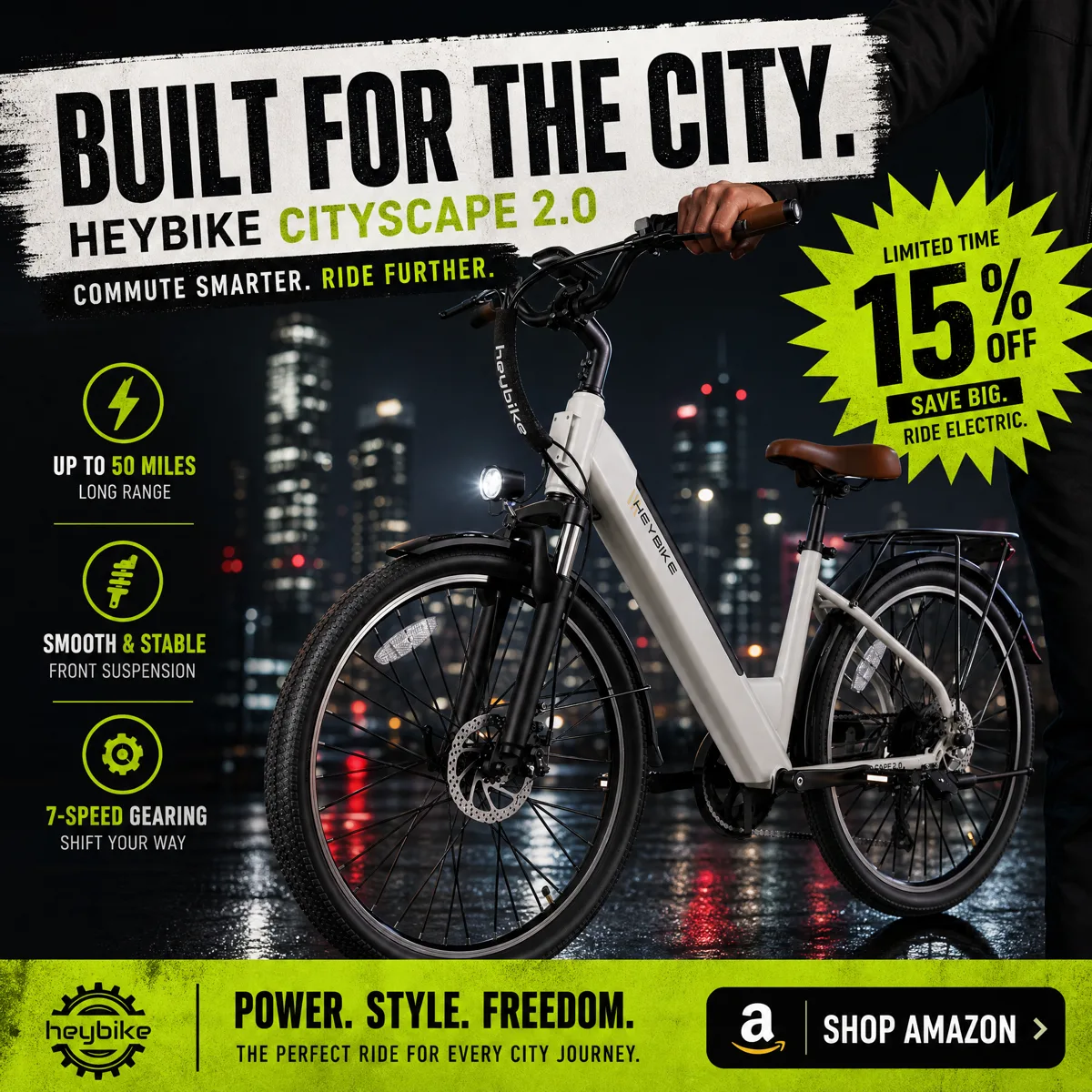 Heybike Cityscape electric bike
