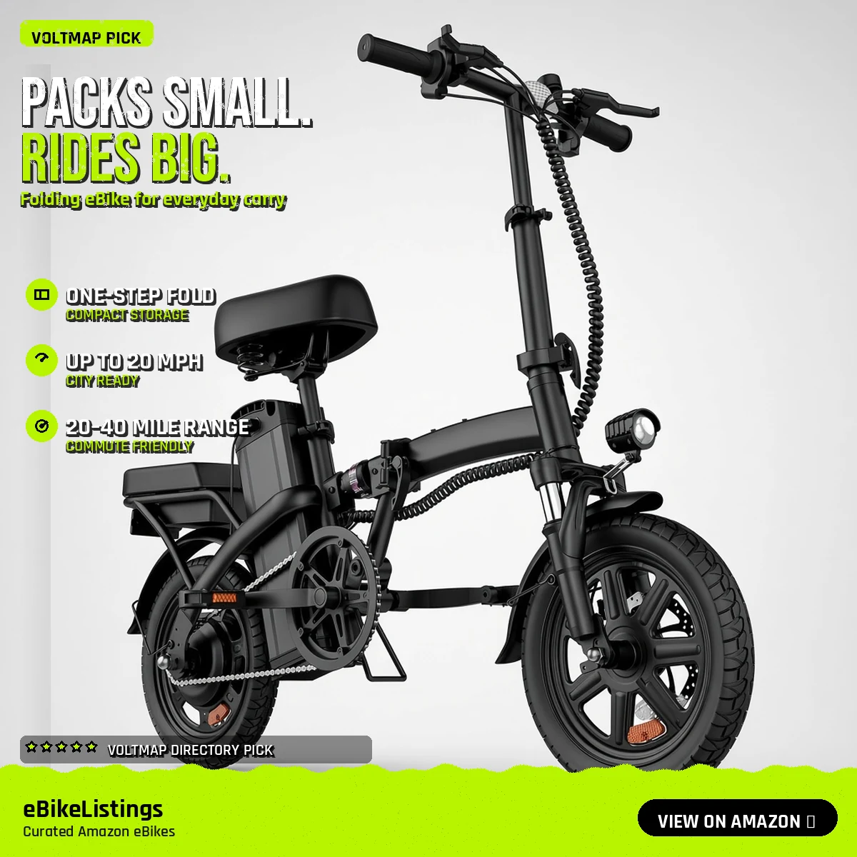 URLIFE folding electric bike