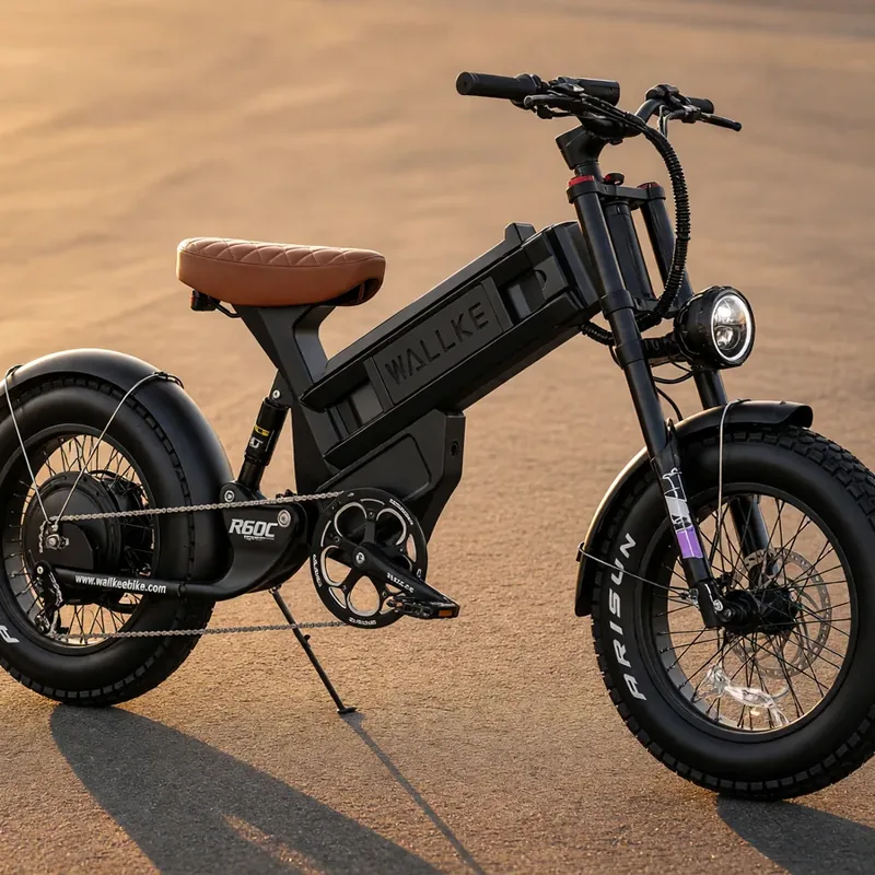 Wallke Ravager R60 golden-hour electric bike