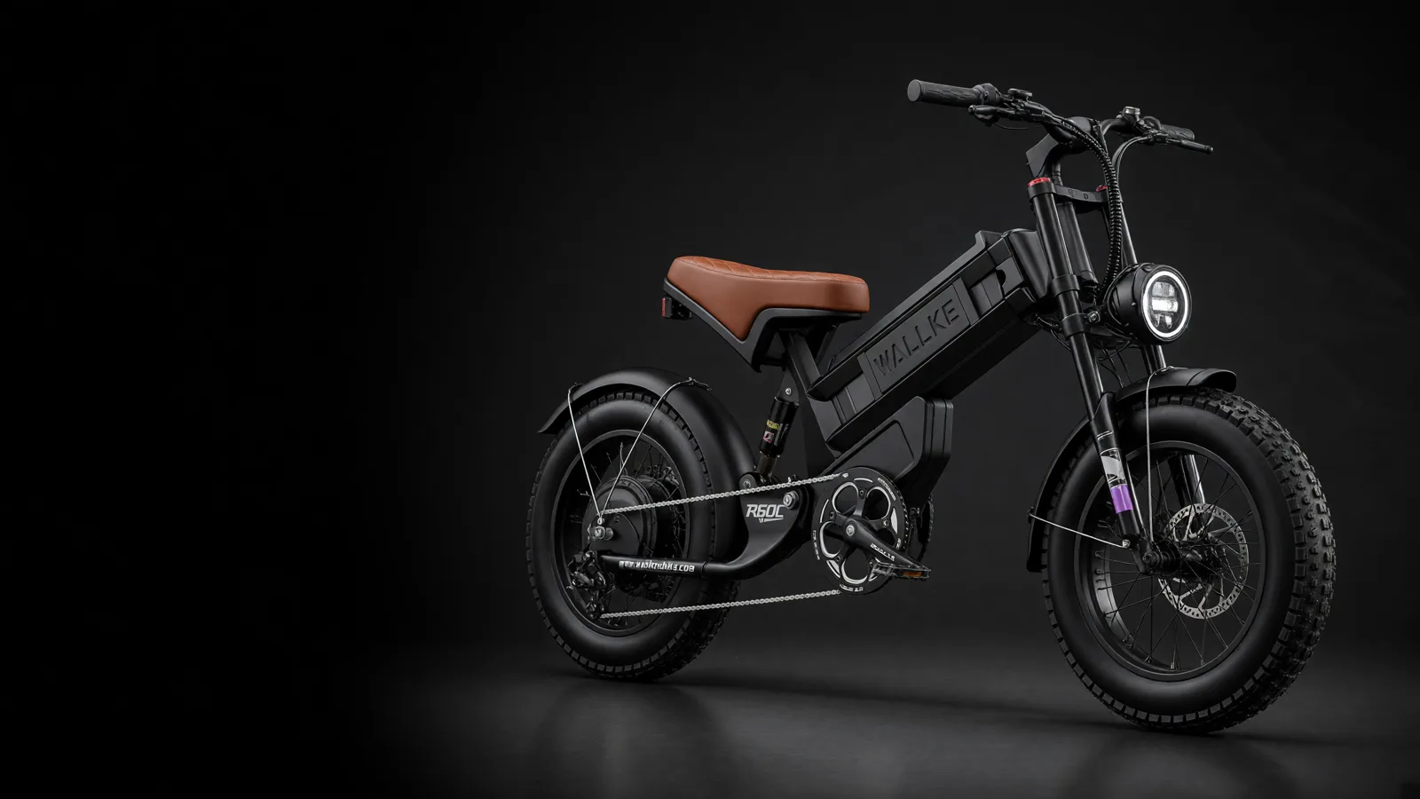 2026 Wallke Ravager R60C electric bike, full bike in frame