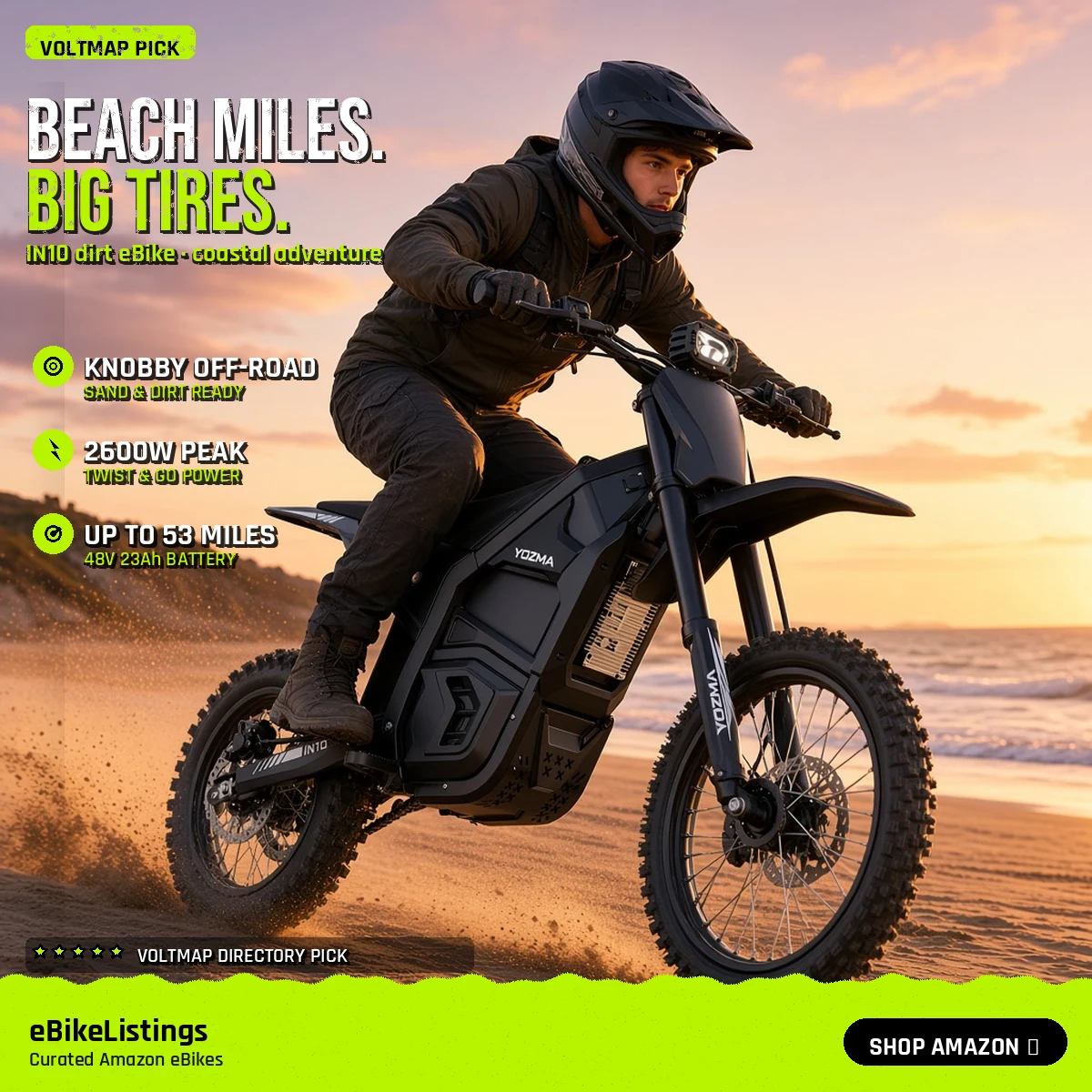 Yozma IN10 off-road electric bike
