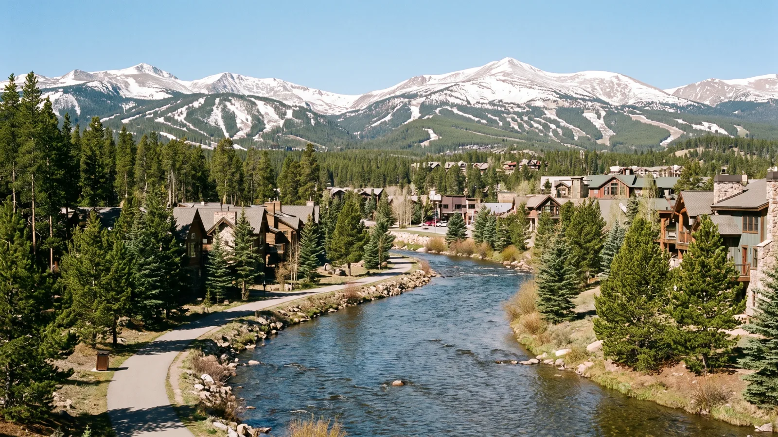 Breckenridge Colorado eBike riding area