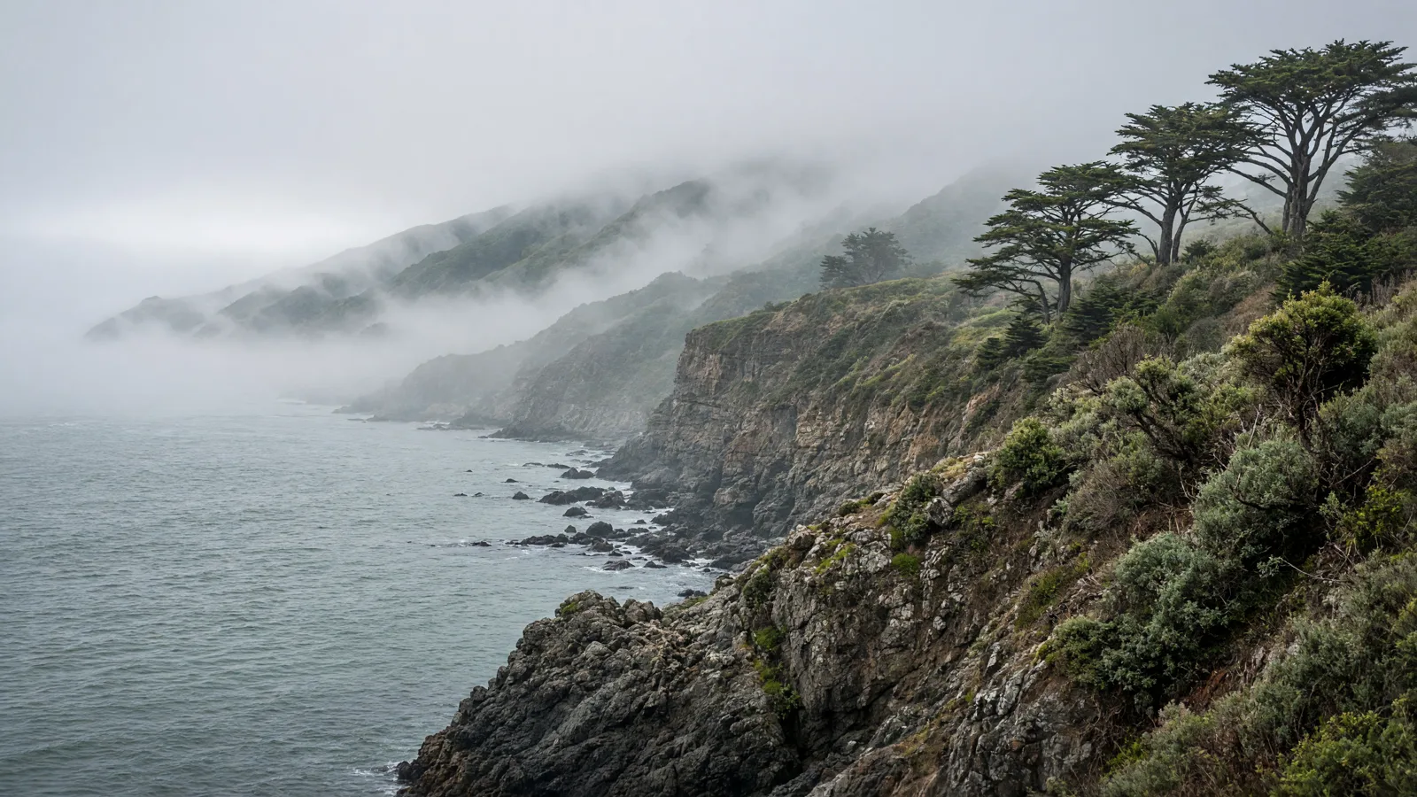 Cinematic landscape of San Francisco County, California