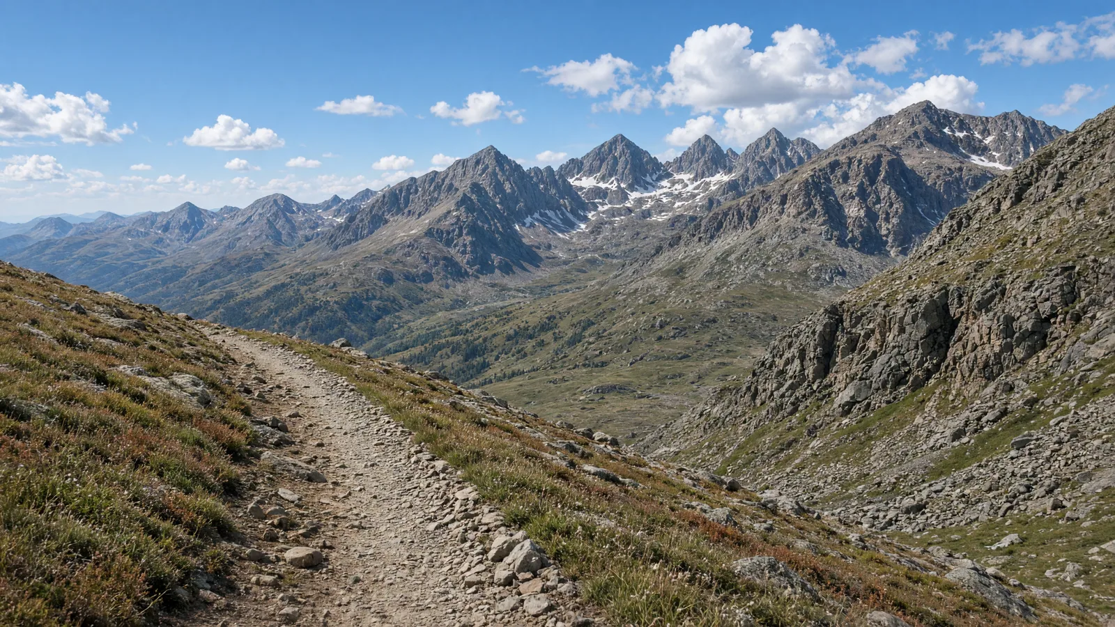Empty outdoor trail landscape in Alamosa County, Colorado