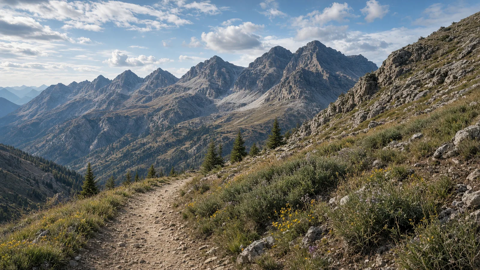 Empty outdoor trail landscape in Delta County, Colorado
