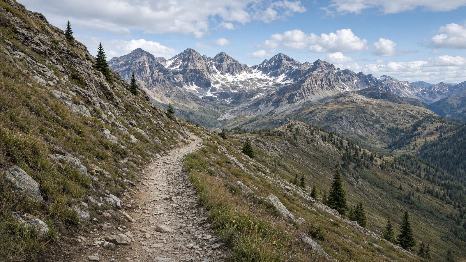 Empty outdoor trail landscape in Garfield County, Colorado