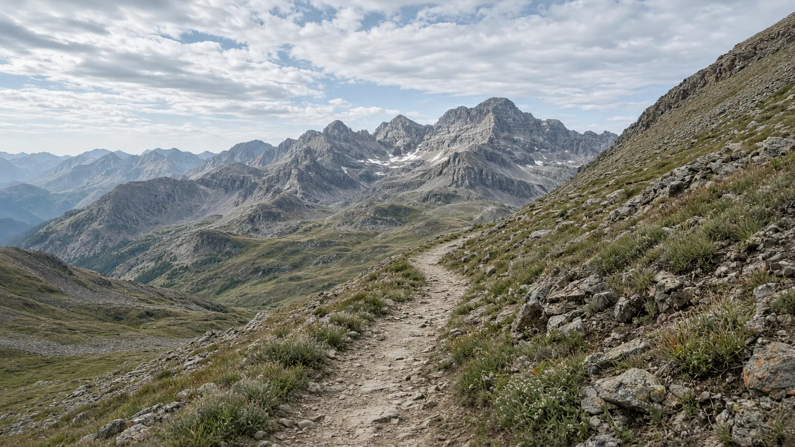 Empty outdoor trail landscape in Gunnison County, Colorado