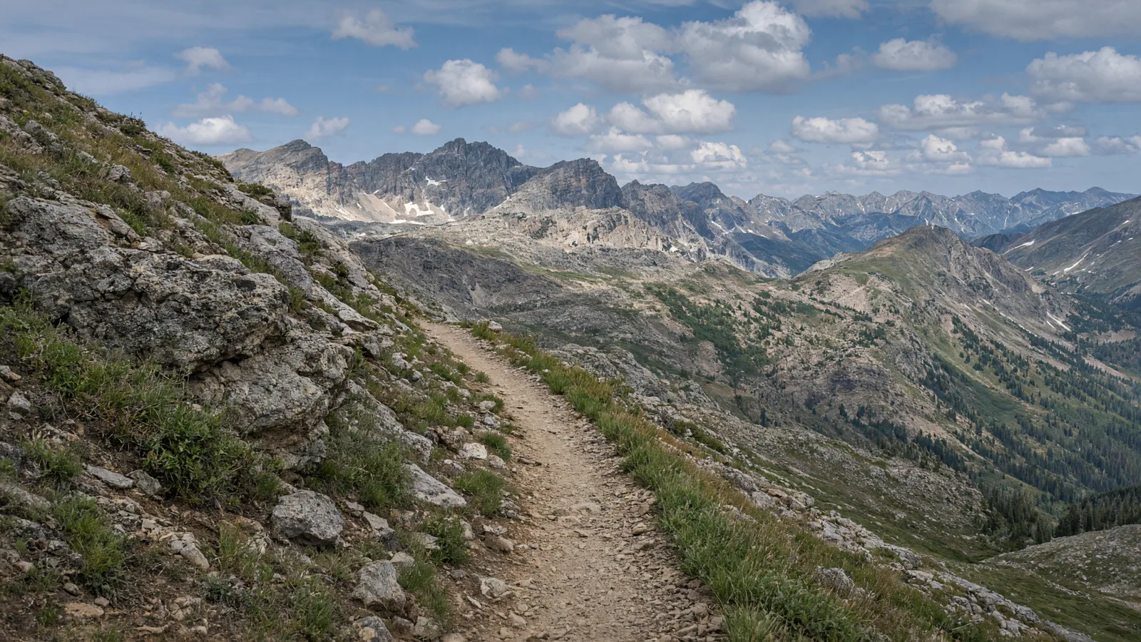 Empty outdoor trail landscape in Mesa County, Colorado