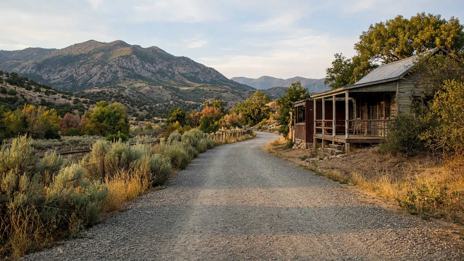 Empty outdoor trail landscape in Pitkin County, Colorado