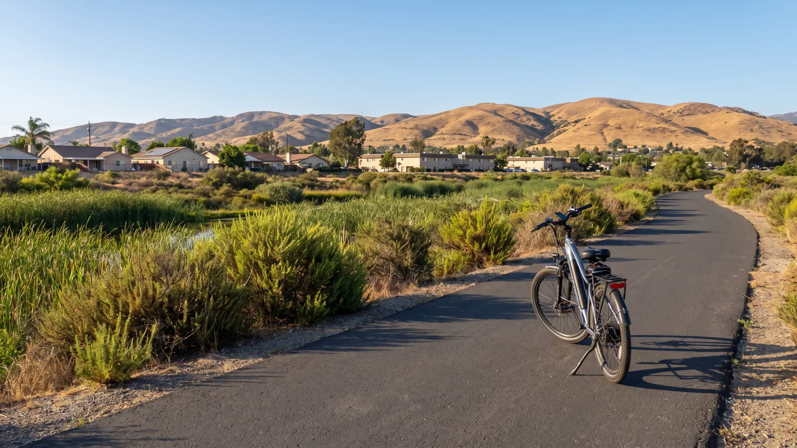 Costa Mesa California eBike riding area