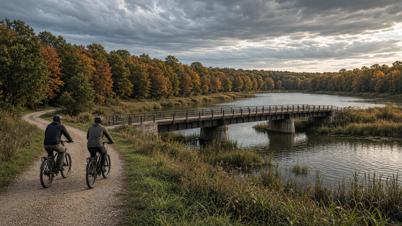Scene in Kosciusko County, Indiana — desert or coast