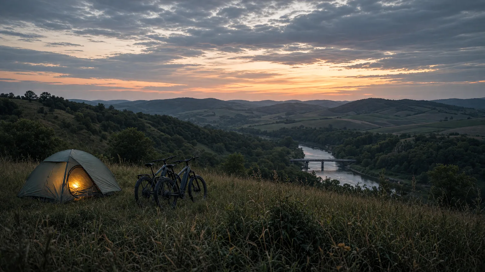 Landscape scene in Allamakee County, Iowa