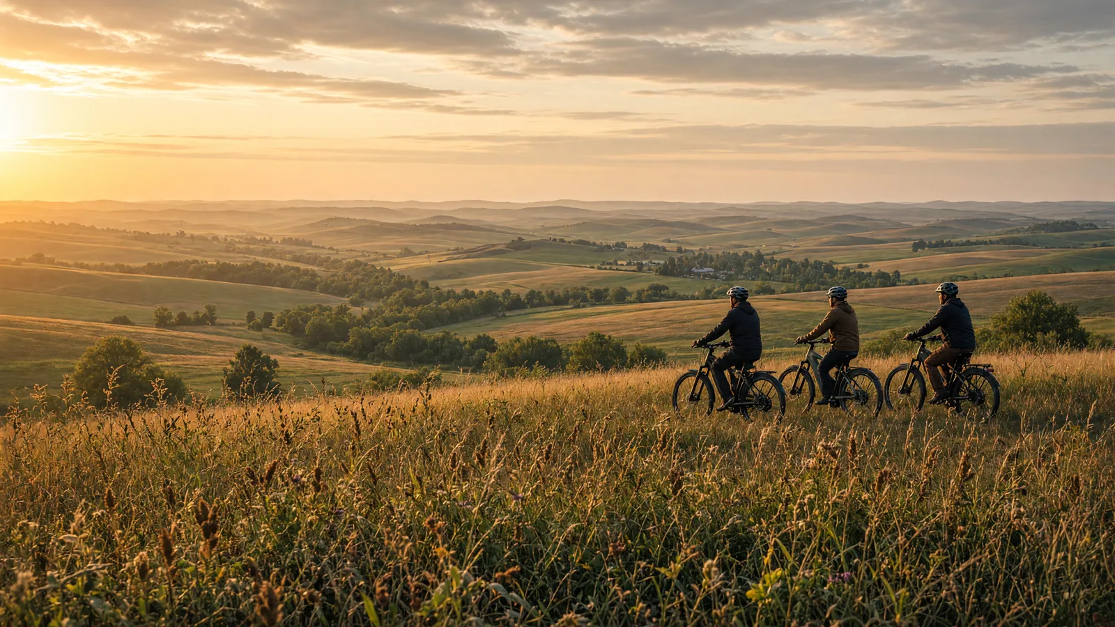 Landscape scene in Kossuth County, Iowa