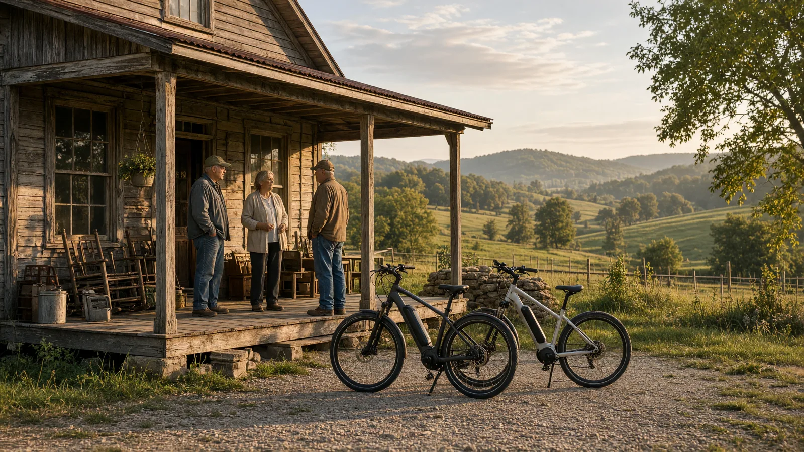 Scene in Boyle County, Kentucky — country store