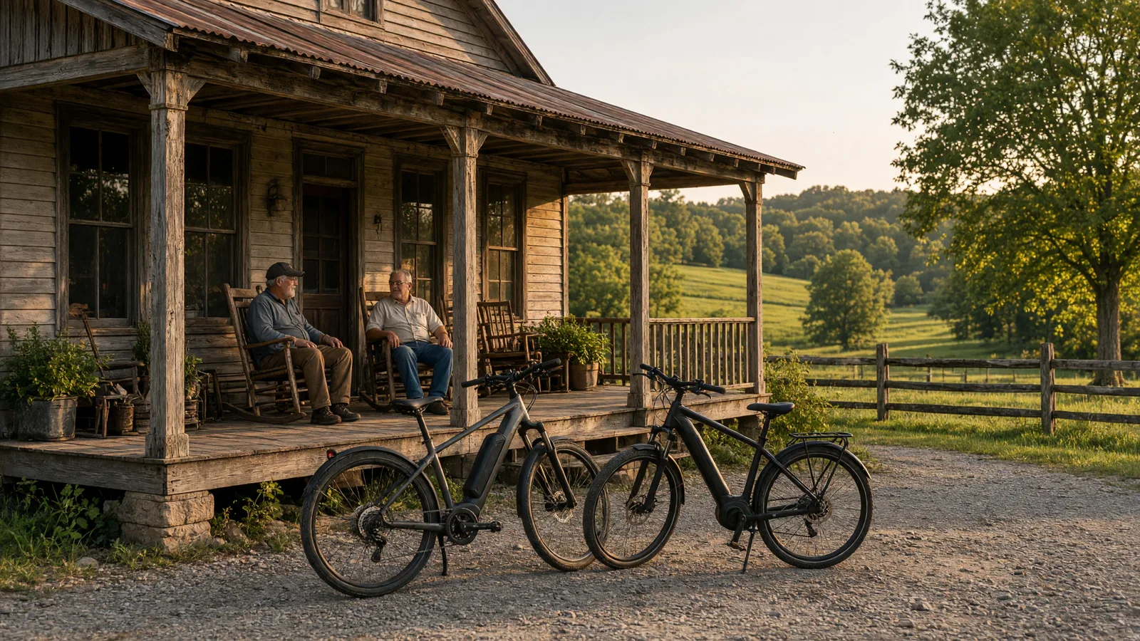 Scene in Fayette County, Kentucky — country store