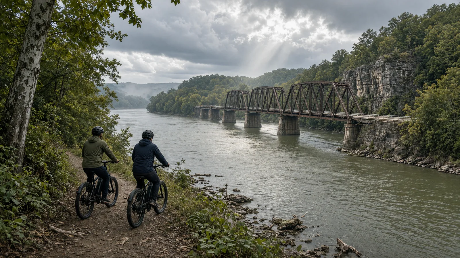 Scene in Livingston County, Kentucky — desert or coast