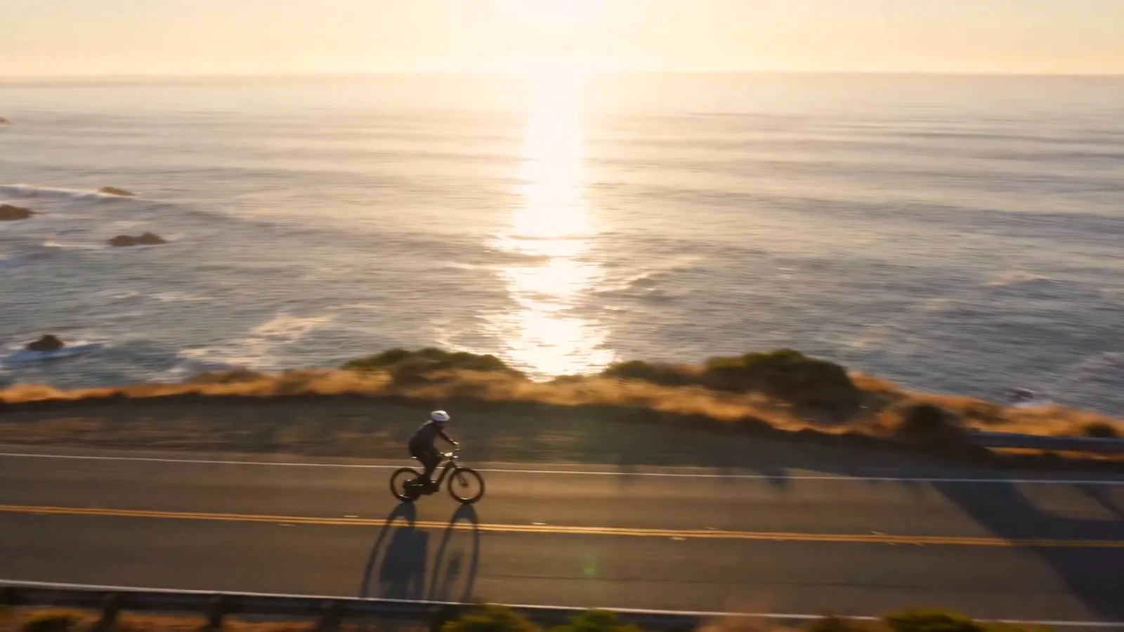 La Jolla California coastal eBike landmark