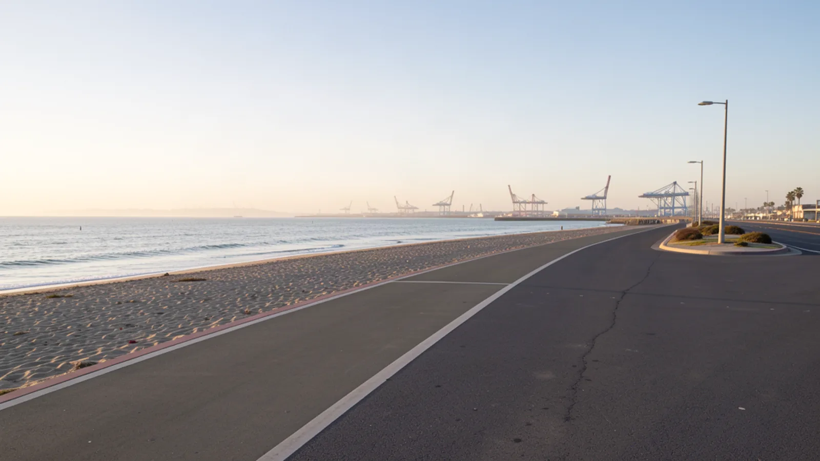 Long Beach California landmark for eBike riders