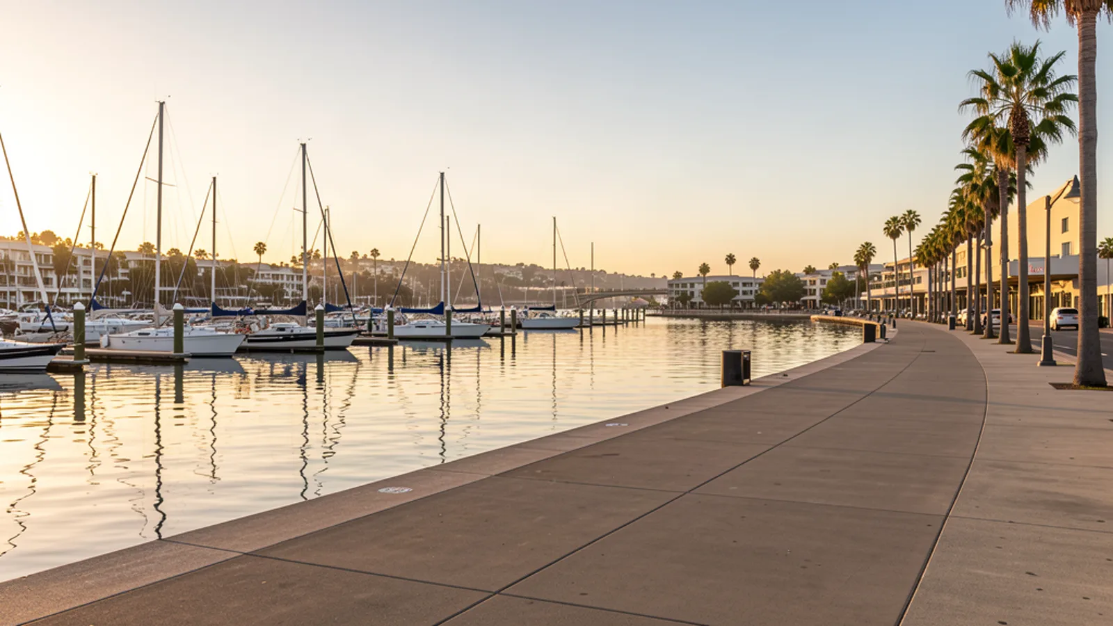 Marina Del Rey California landmark for eBike riders