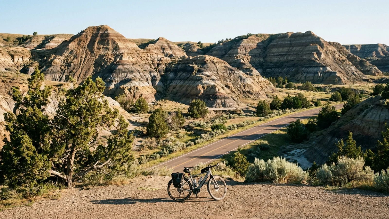 Riding near Bowman ND