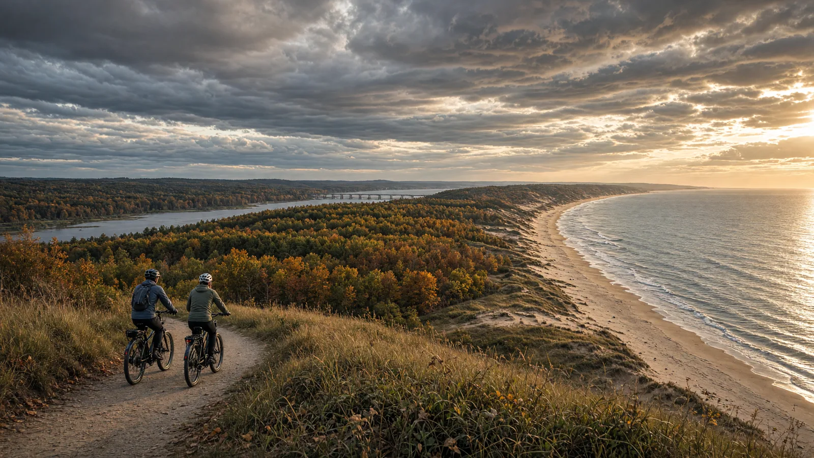 Landscape scene in Berrien County, Michigan