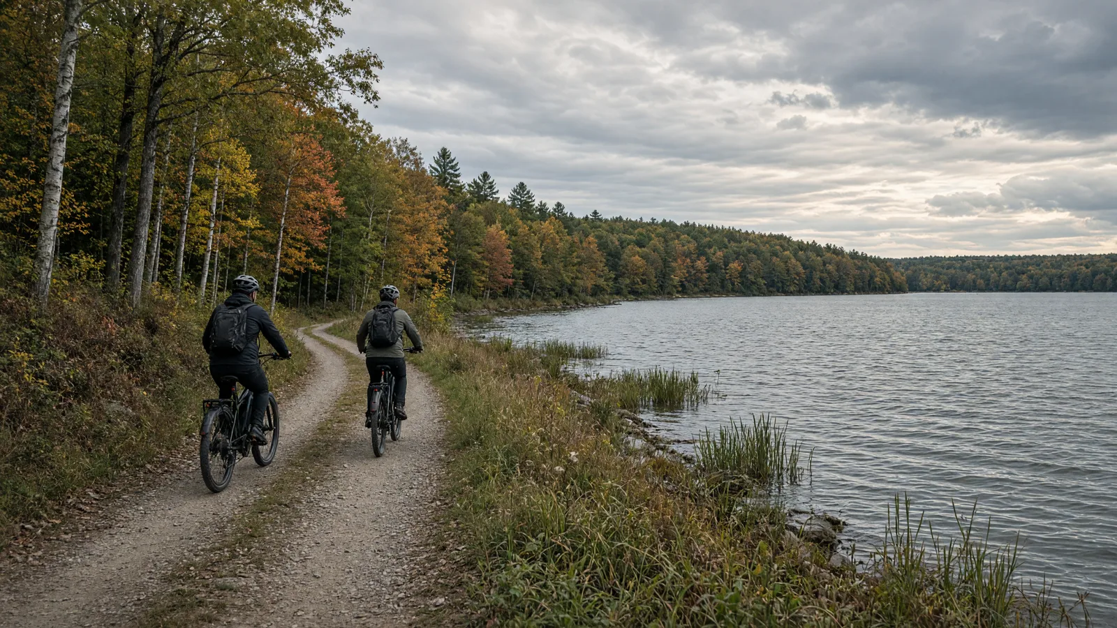 Landscape scene in Oakland County, Michigan