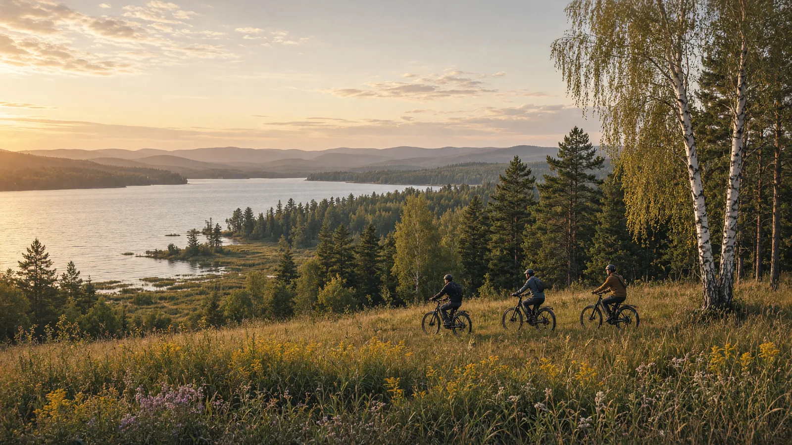 Landscape scene in Beltrami County, Minnesota