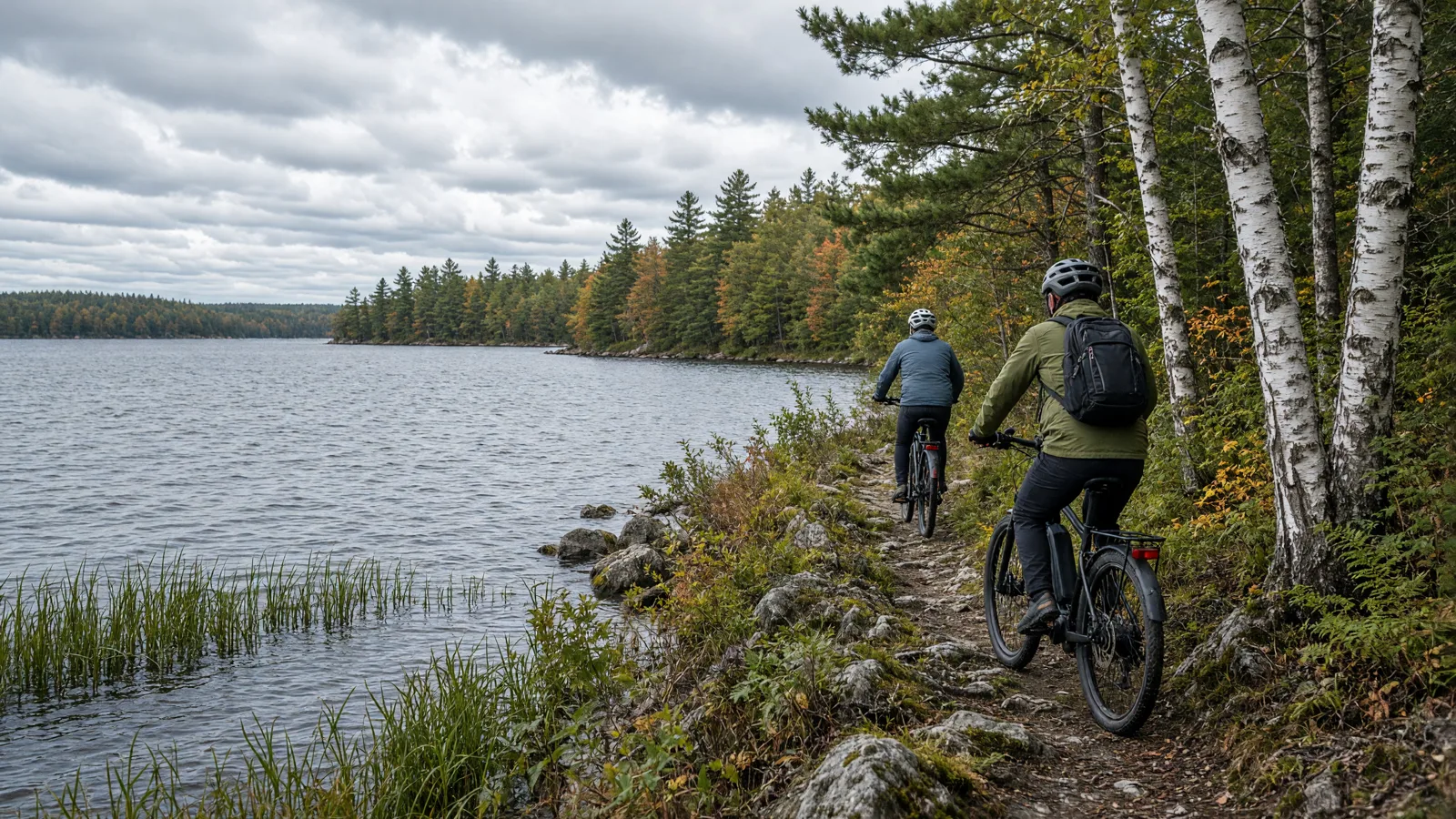 Landscape scene in Itasca County, Minnesota