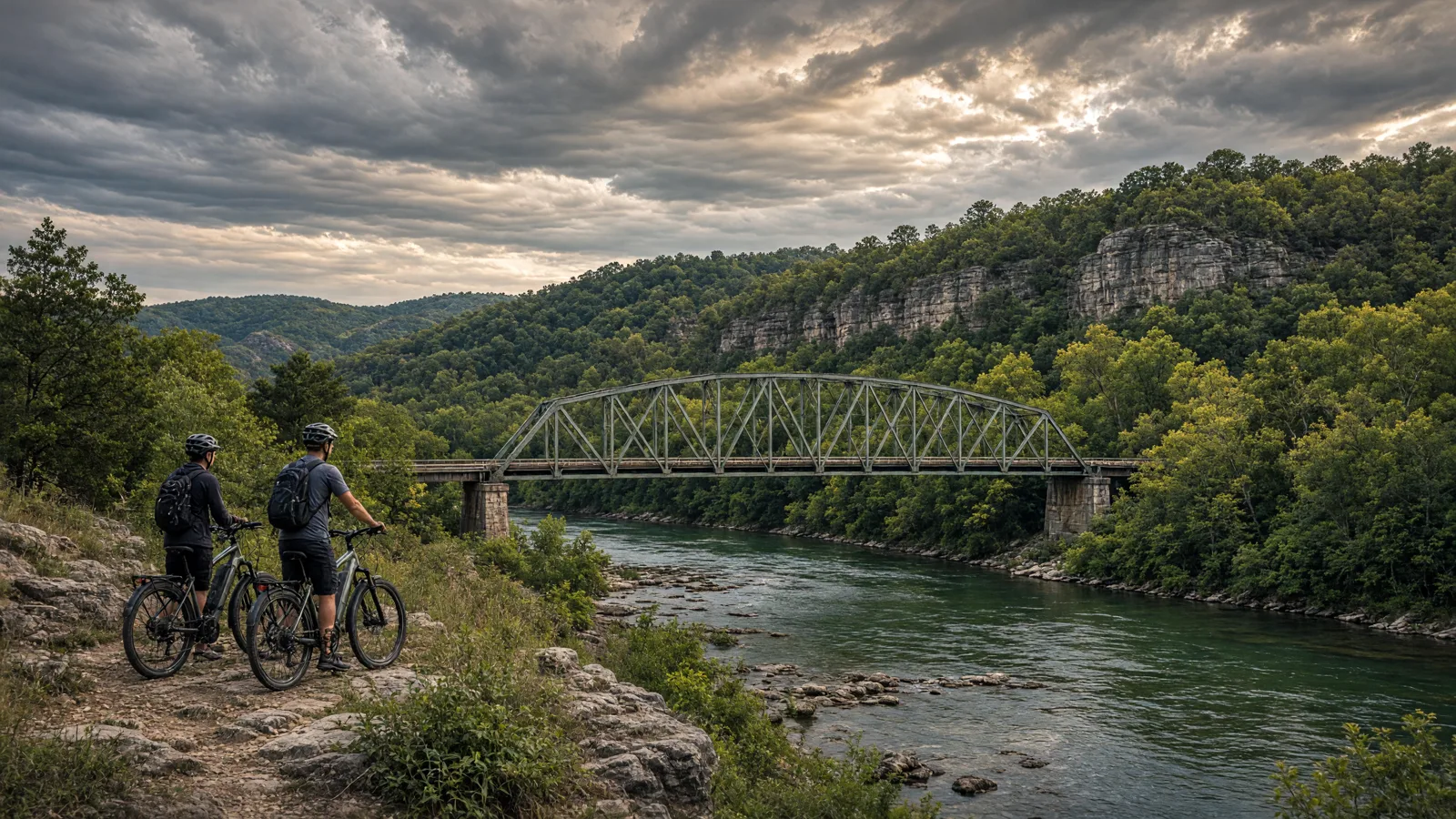 Scene in Laclede County, Missouri — spectacular vista