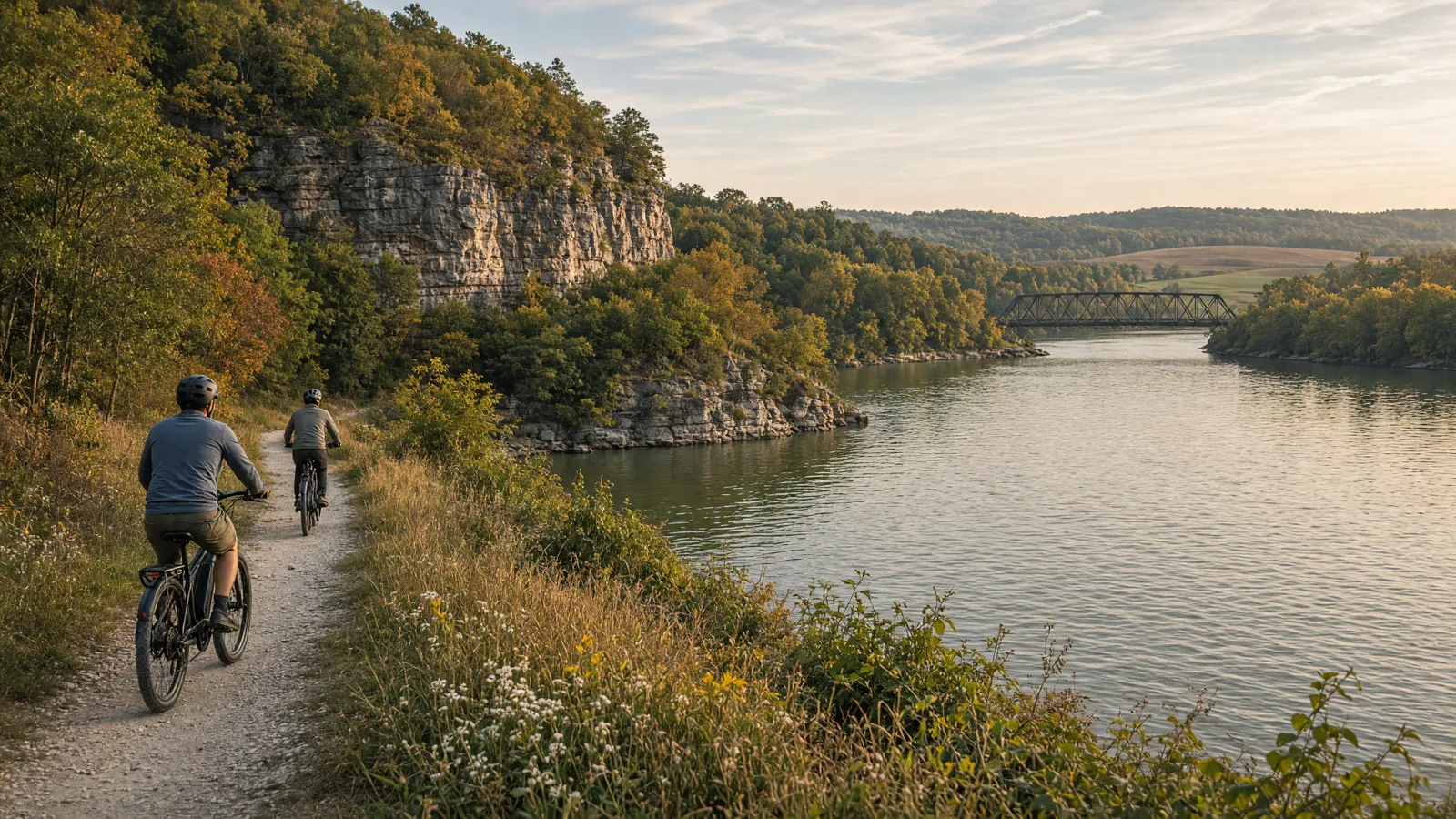 Landscape scene in Pettis County, Missouri