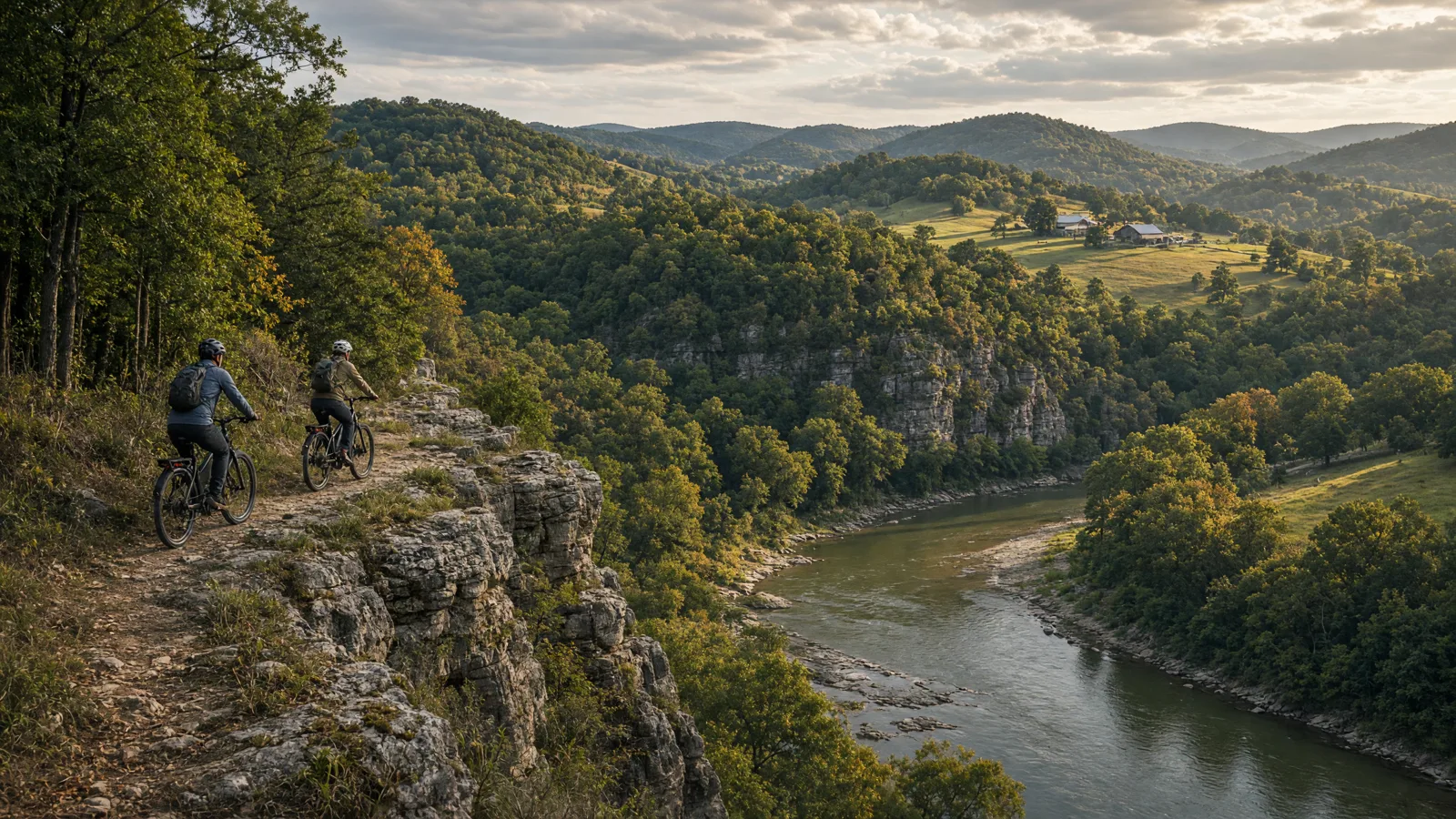 Landscape scene in Wright County, Missouri