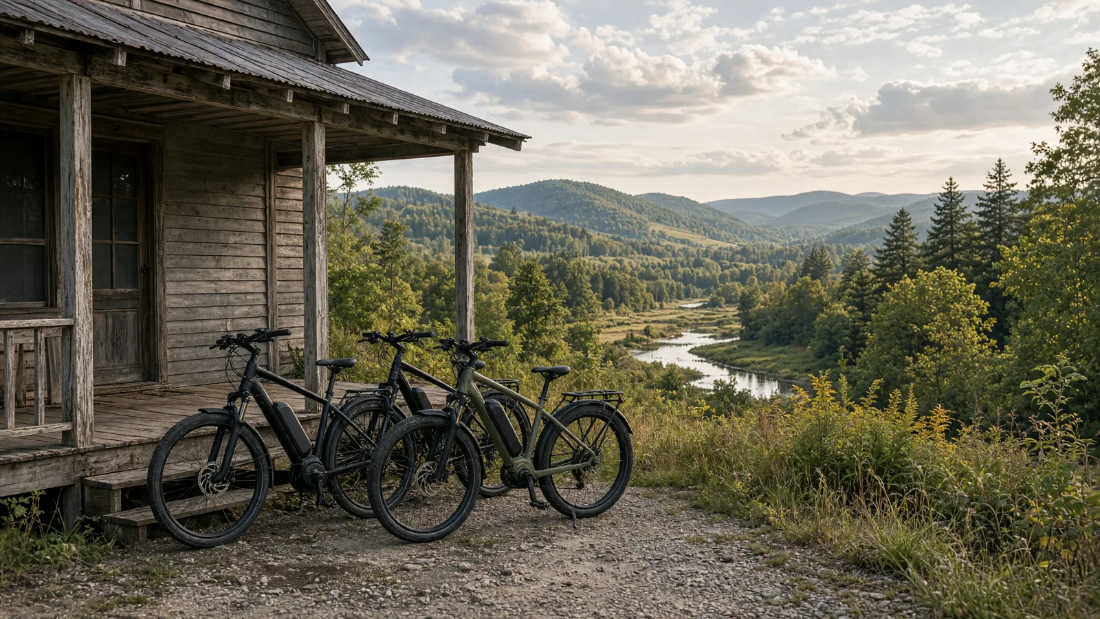 Landscape scene in Cattaraugus County, New York