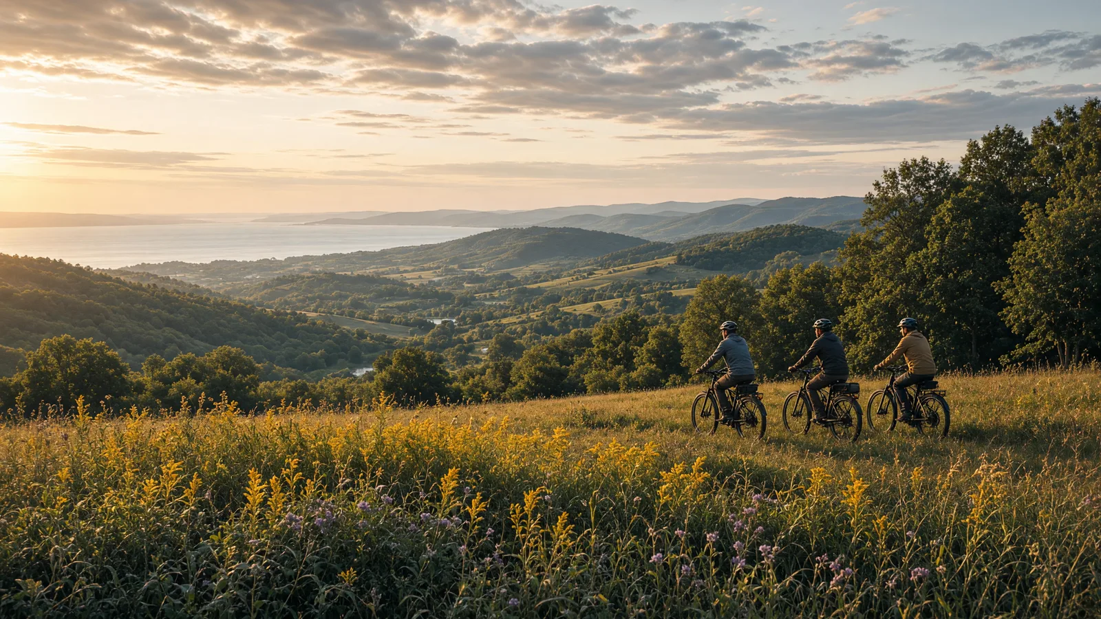 Landscape scene in Chautauqua County, New York