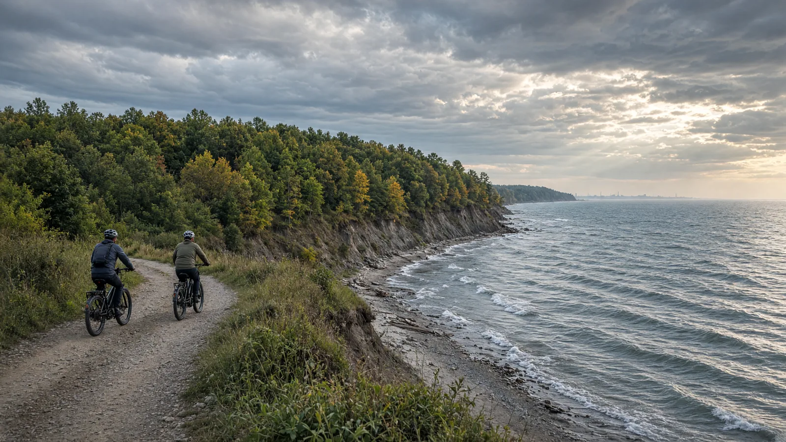 Landscape scene in Oswego County, New York