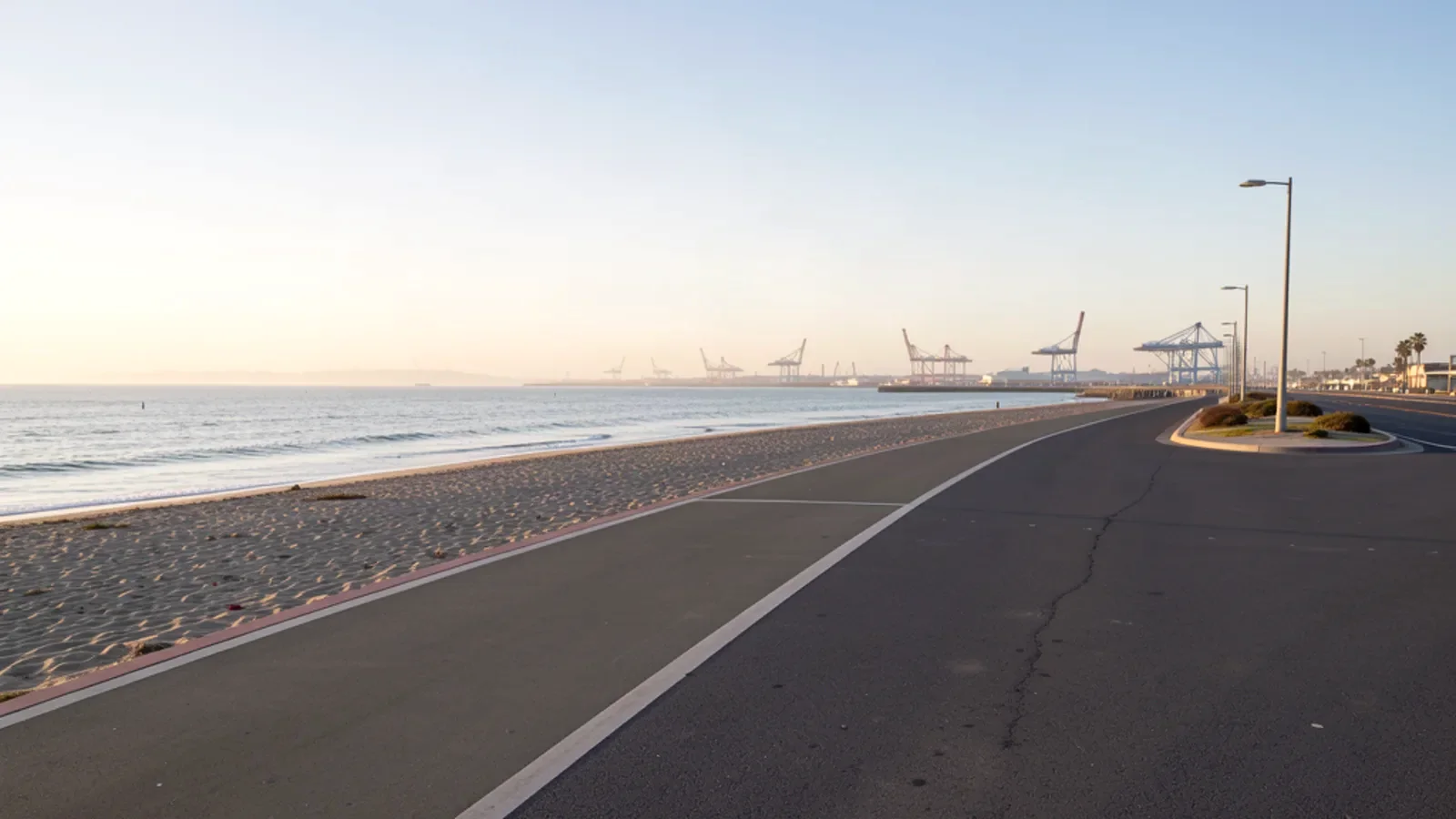 Newport Beach California coastal eBike landmark