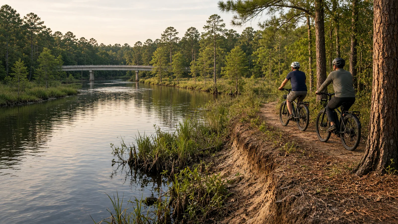 Landscape scene in Duplin County, North Carolina