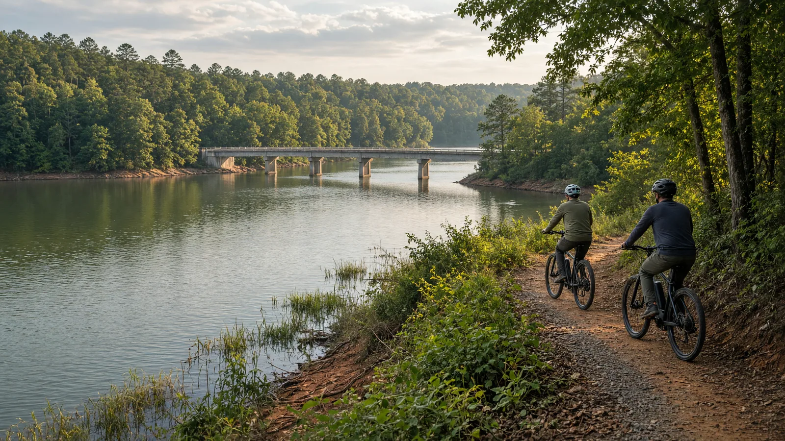 Landscape scene in Durham County, North Carolina