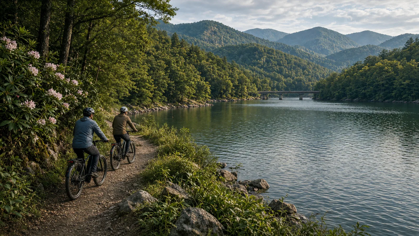 Landscape scene in Haywood County, North Carolina