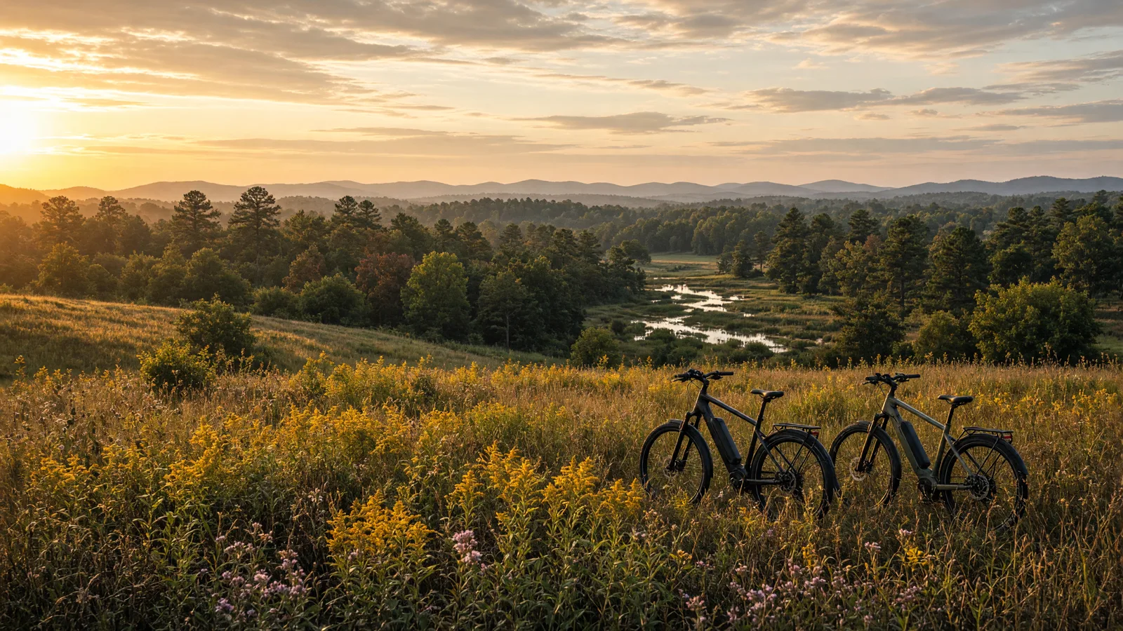Landscape scene in Johnston County, North Carolina