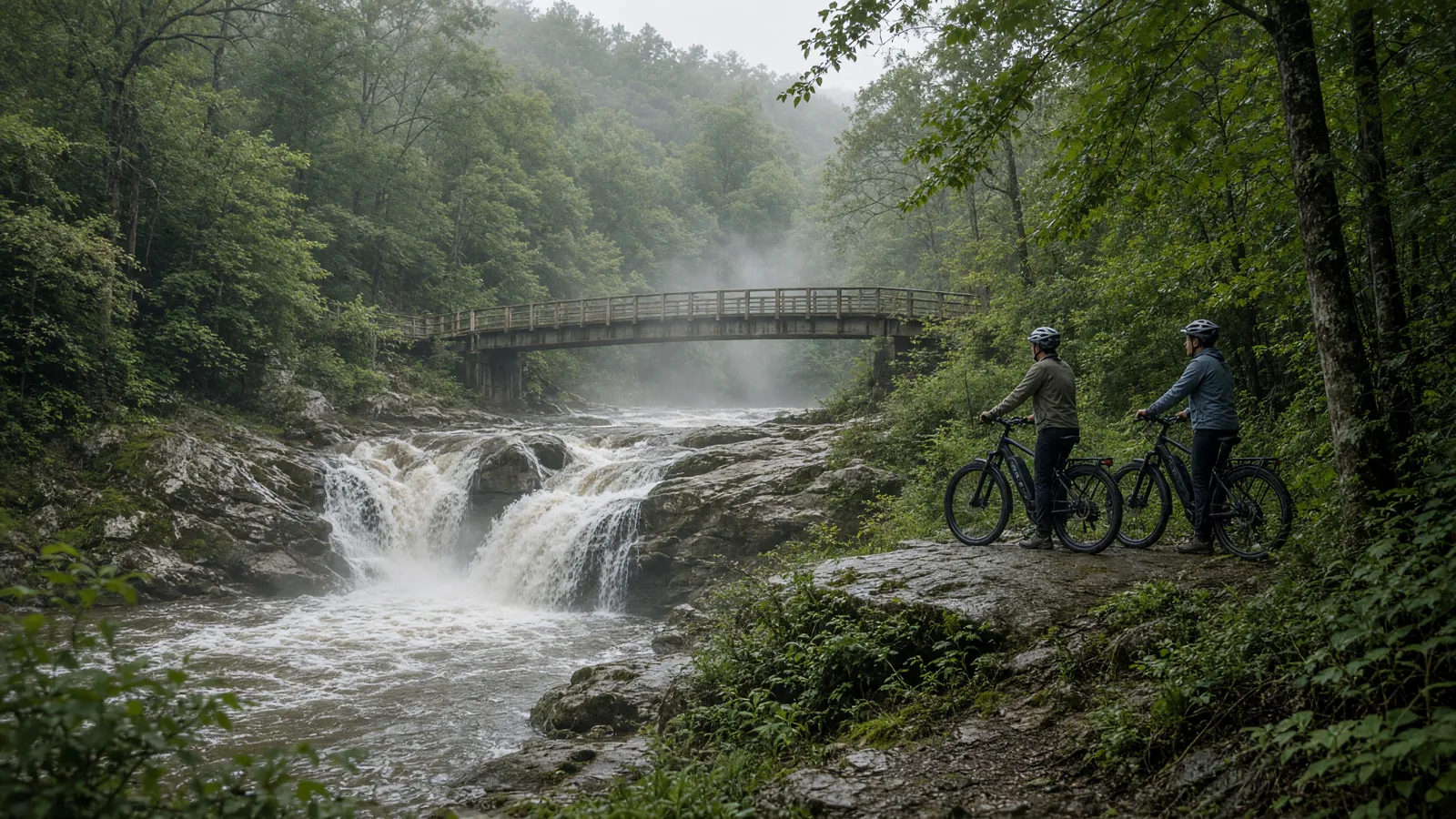 Landscape scene in Rowan County, North Carolina