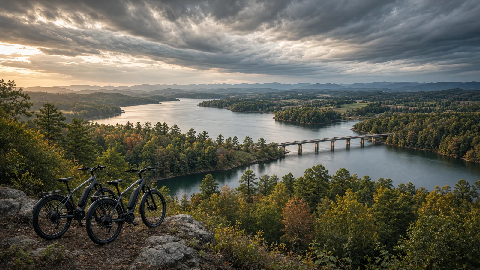 Landscape scene in Stanly County, North Carolina