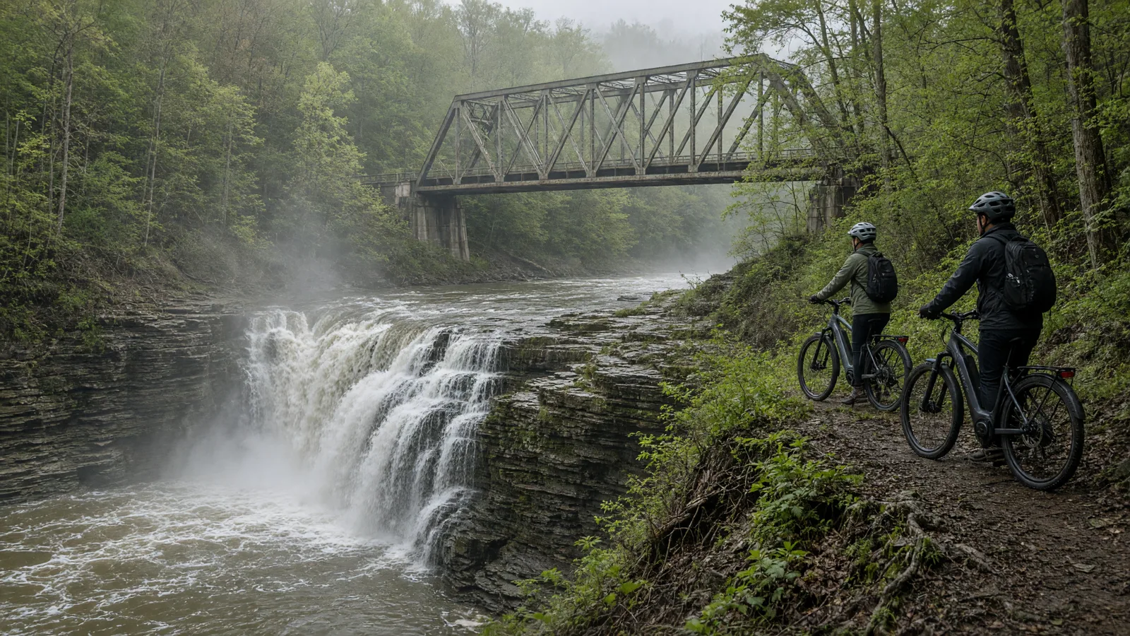 Landscape scene in Huron County, Ohio