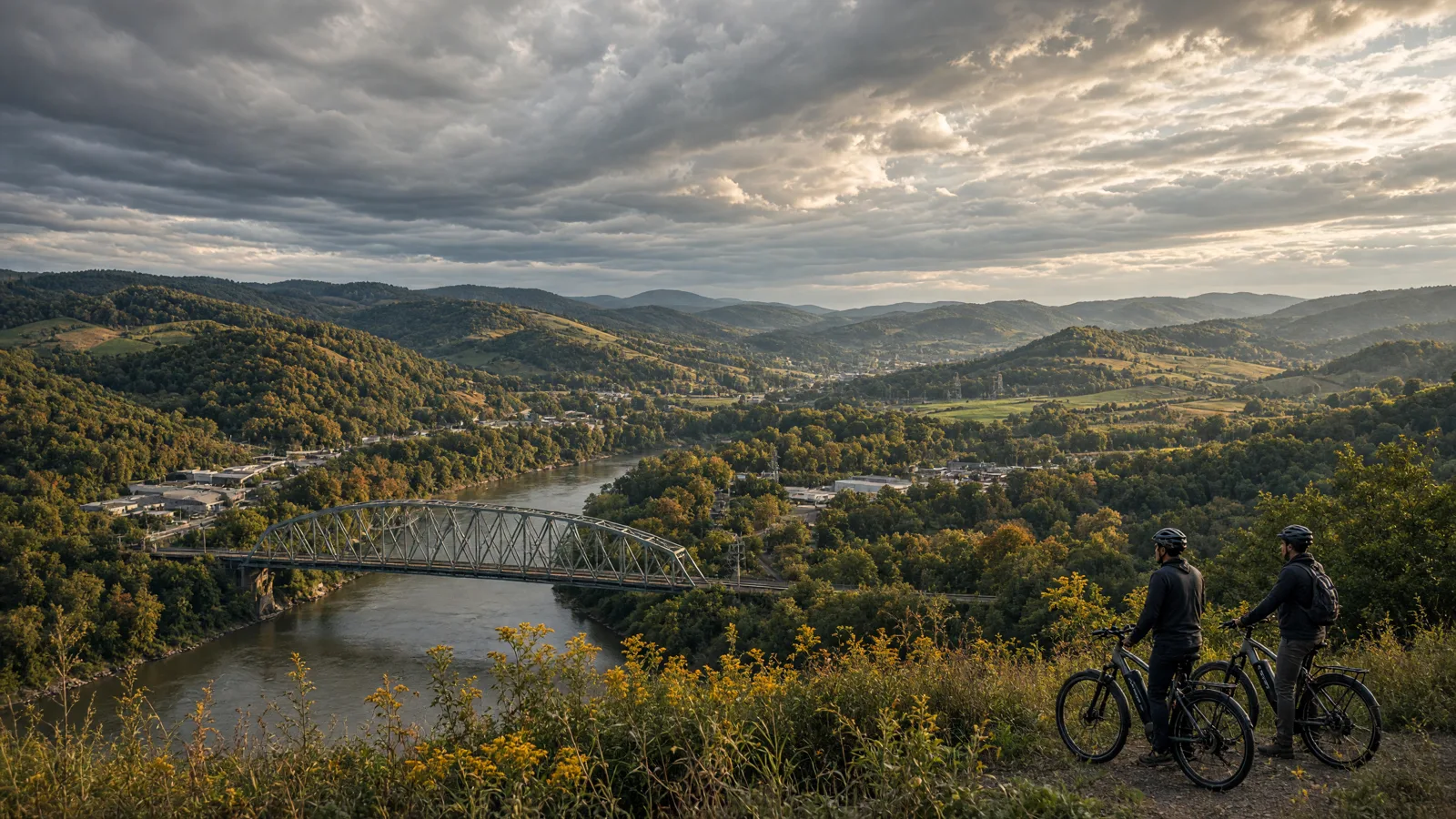Landscape scene in Mahoning County, Ohio