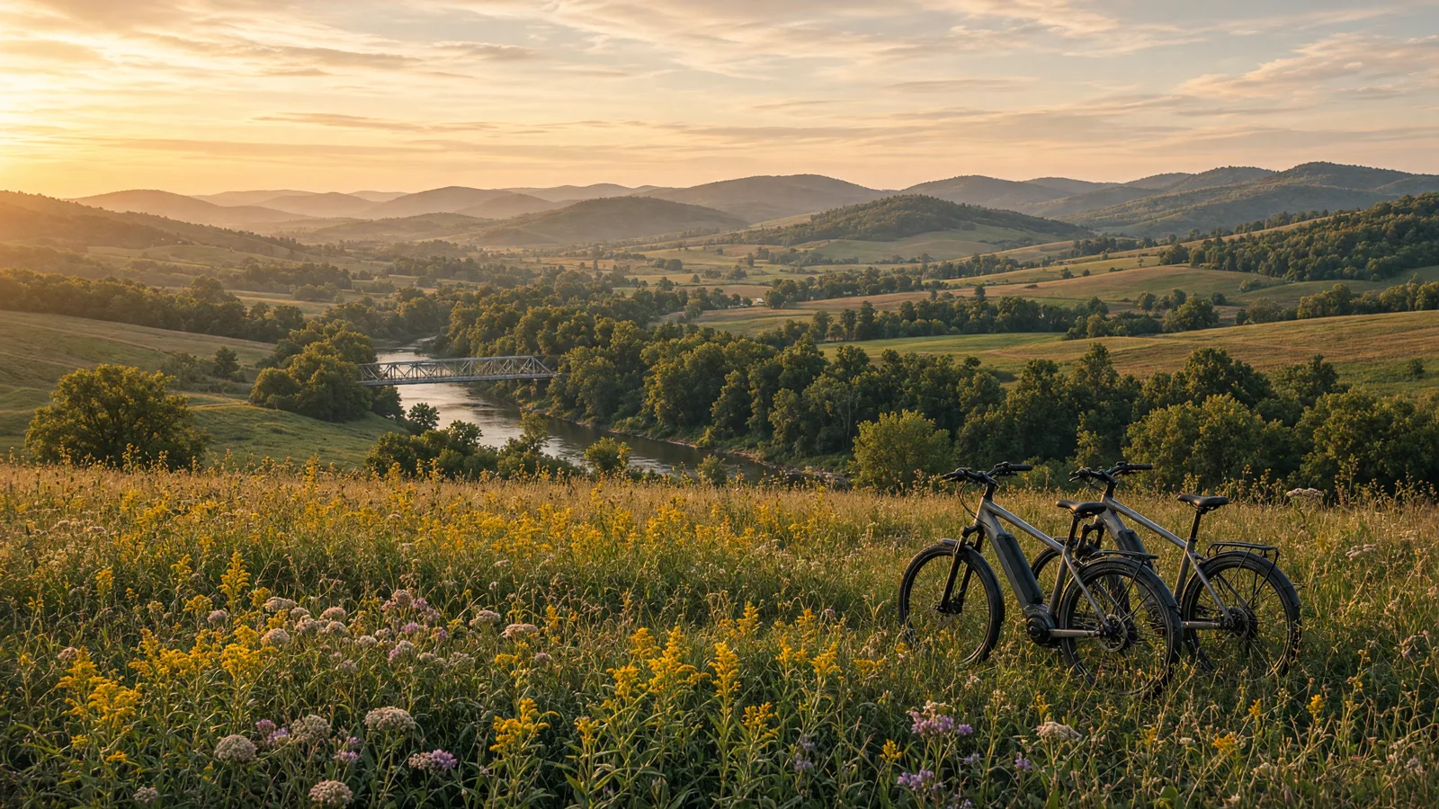 Landscape scene in Union County, Ohio