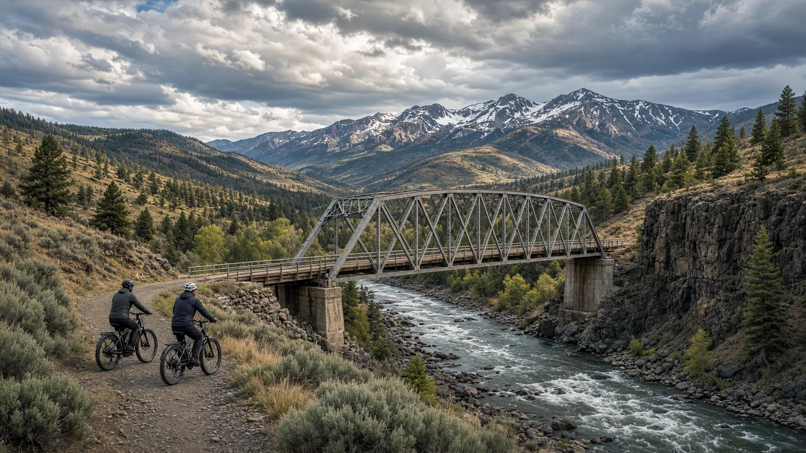 Scene in Baker County, Oregon — spectacular vista