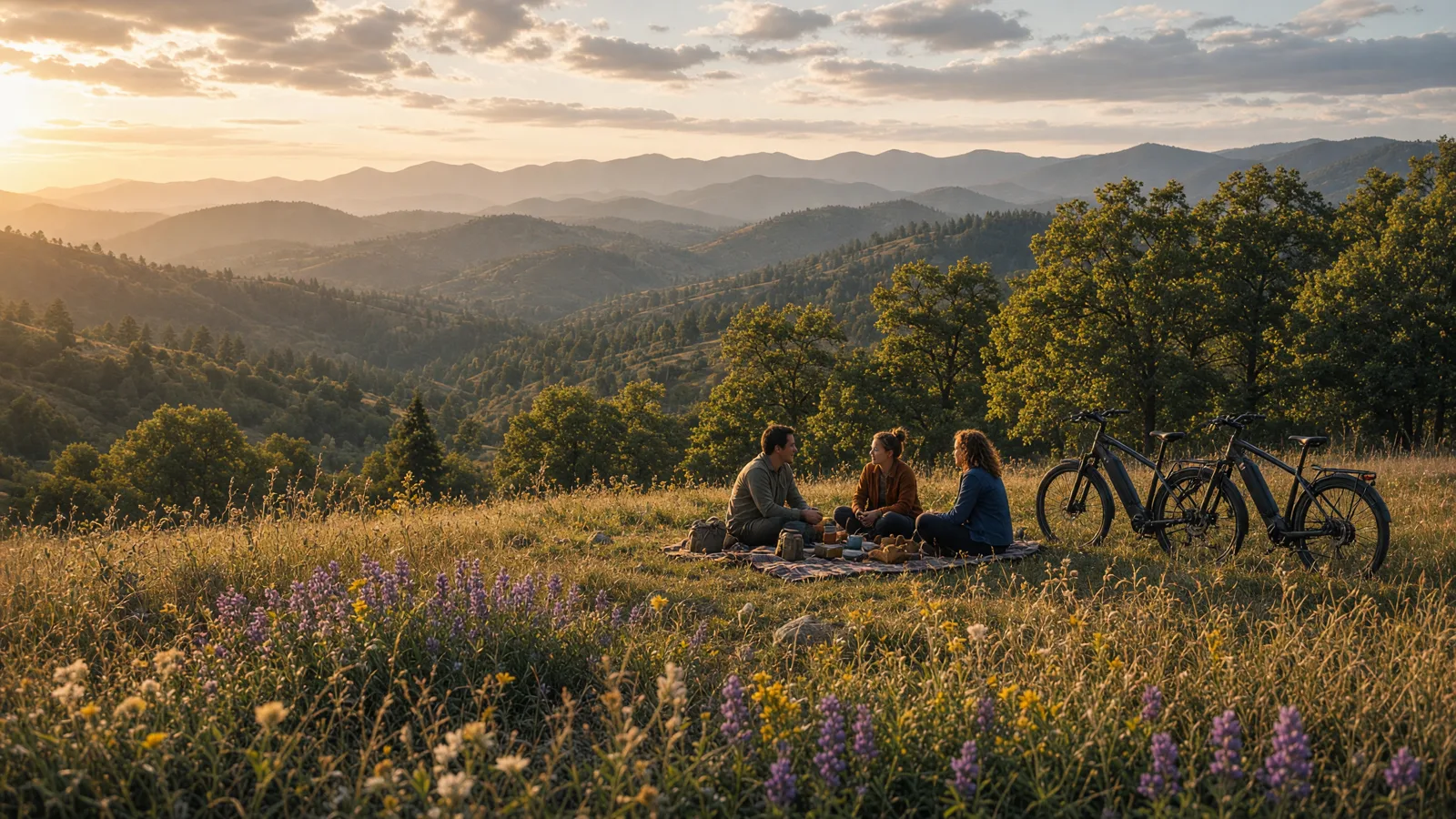 Scene in Jackson County, Oregon — golden meadow