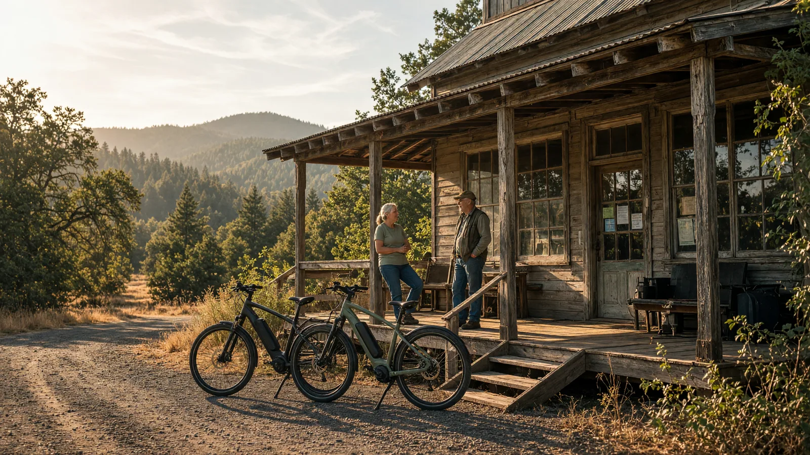 Scene in Josephine County, Oregon — country store