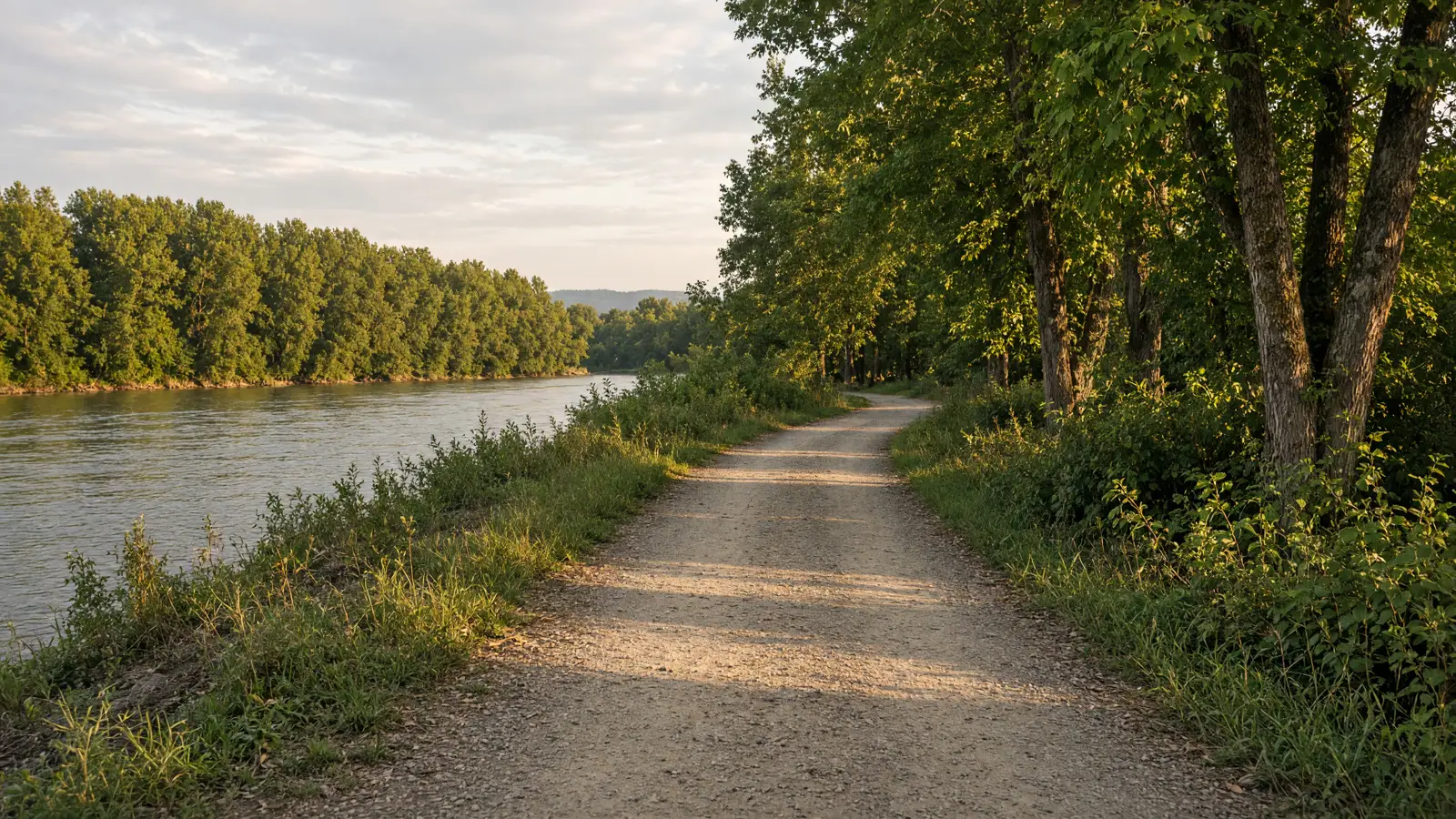 Empty outdoor trail landscape in Lane County, Oregon
