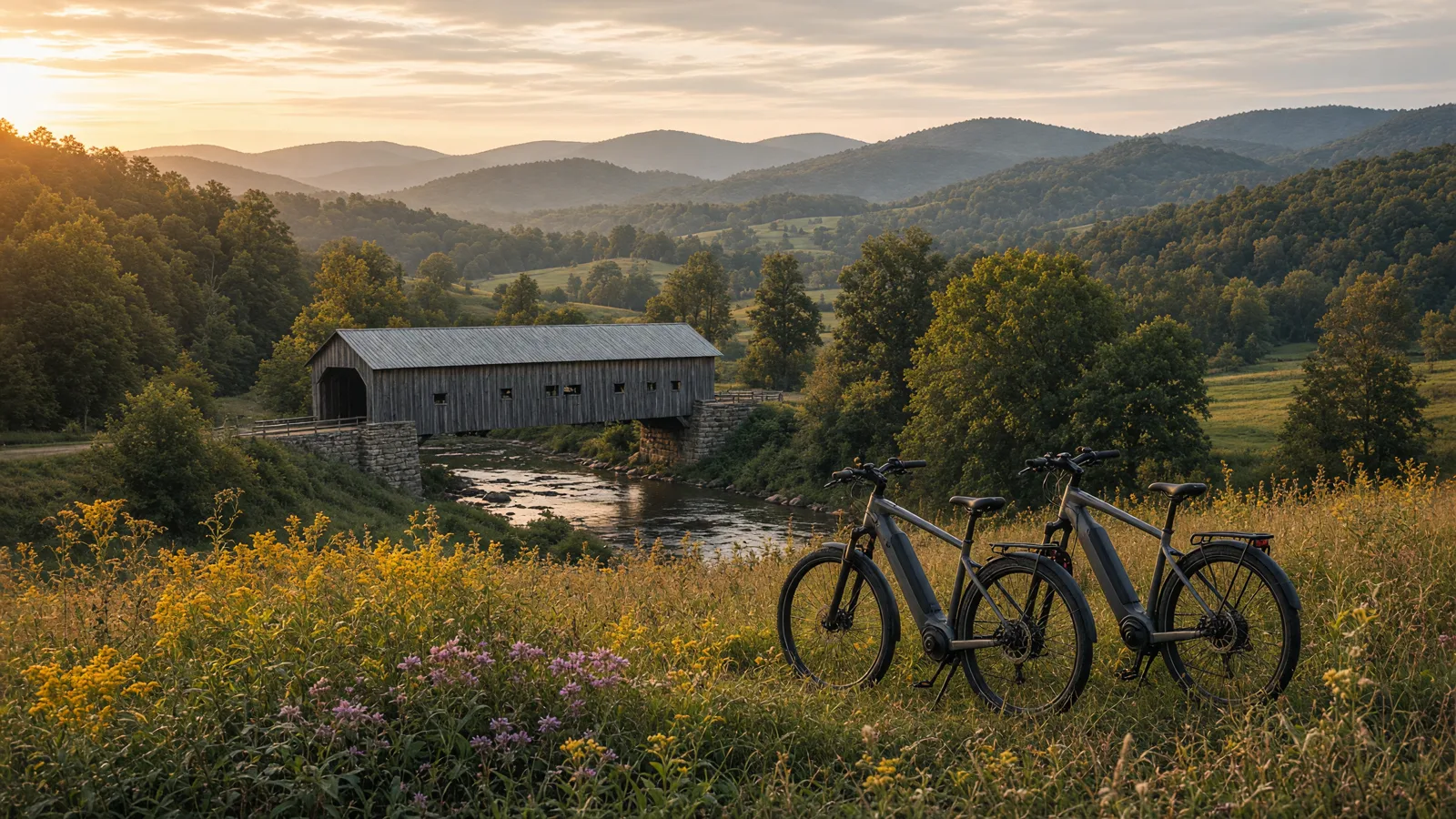 Landscape scene in Adams County, Pennsylvania