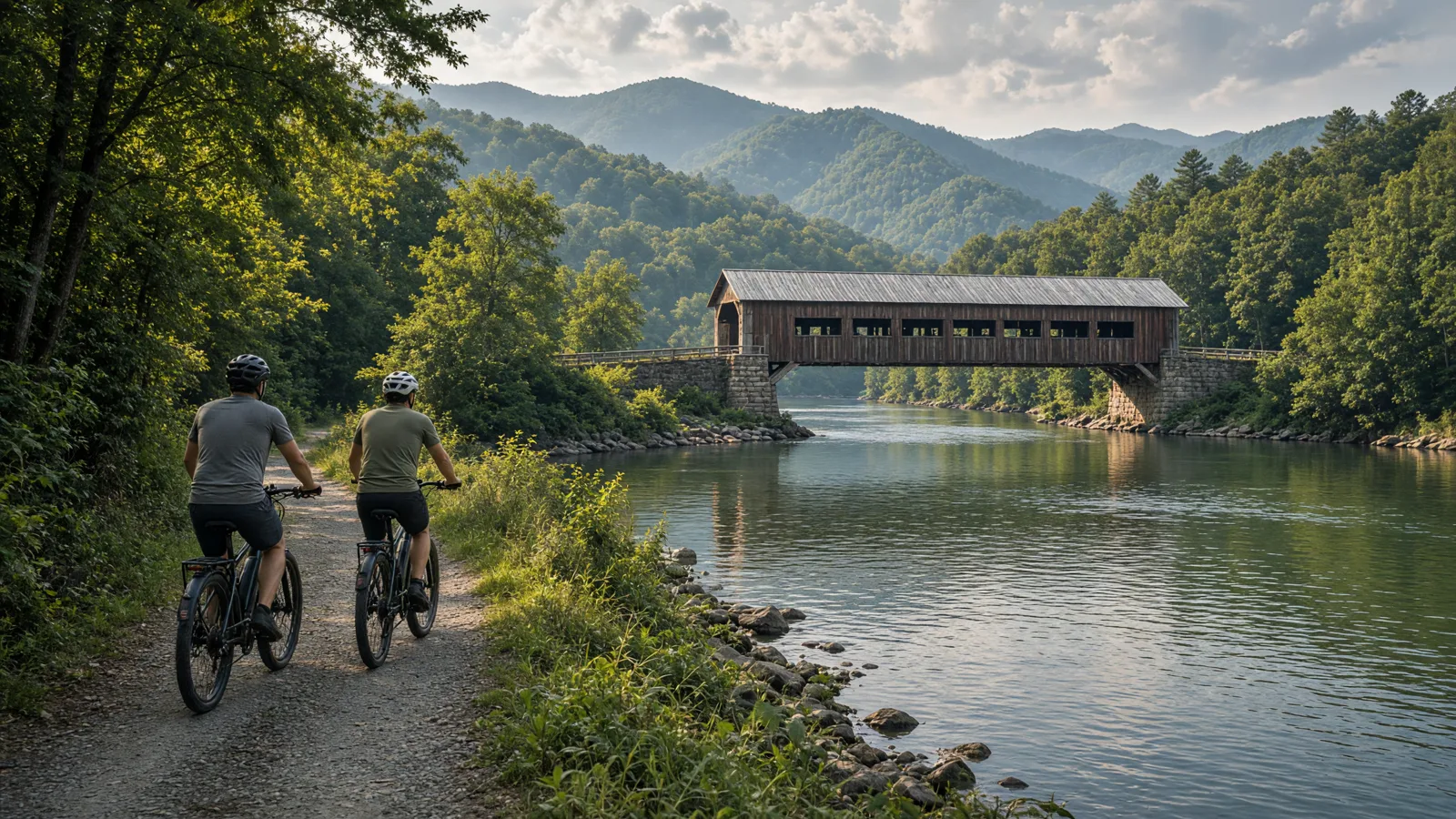 Landscape scene in Blair County, Pennsylvania